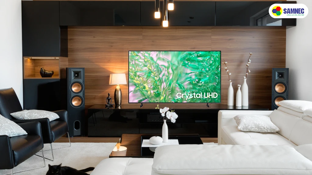 Smart Tivi UHD 4K 65 Inch Samsung UA65DU8000KXXV- Thiết kế