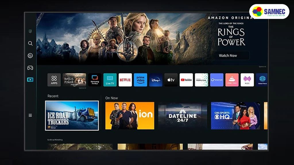 Smart Tivi QLED 4K 65 Inch Samsung QA65Q70DAKXX- Hệ điều hành